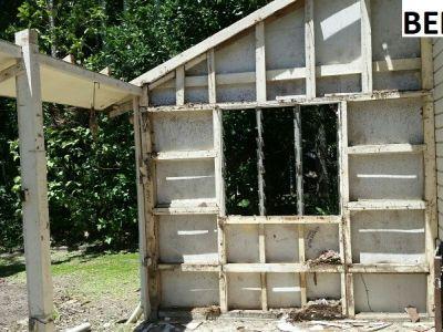 Before   Side of House  2 