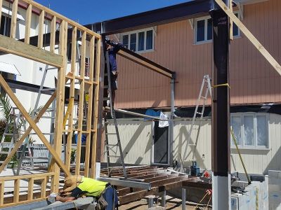 building renovation of historic building Cairns