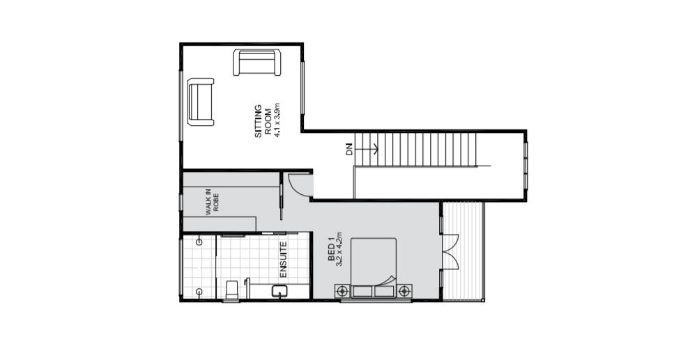 Barron upper floorplan Koru Building Cairns